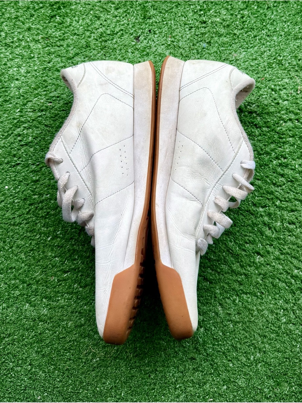 Reebok Classic Leather White Gum Sole Low Top Sneakers Men's US 8.5 Retro